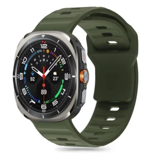 Tech-Protect Silicone Line strap for Samsung Galaxy Watch Ultra (47 mm) - greeneng