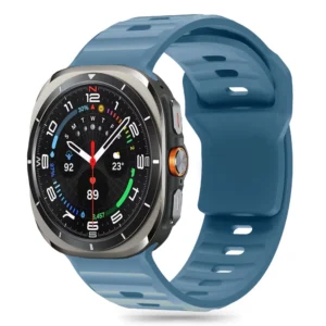 Tech-Protect Silicone Line strap for Samsung Galaxy Watch Ultra (47 mm) - blueeng