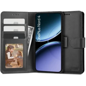 Tech-Protect Wallet case with wallet and stand function for OnePlus Nord 4 - blackeng