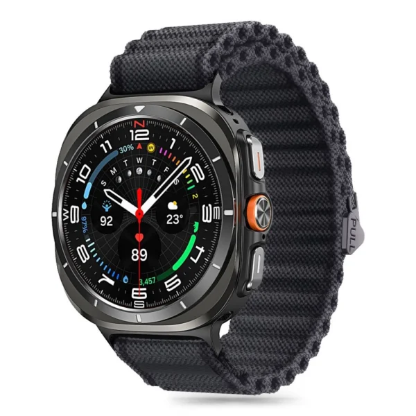 Tech-Protect Weave Pro strap for Samsung Galaxy Watch Ultra (47 mm) - blackeng