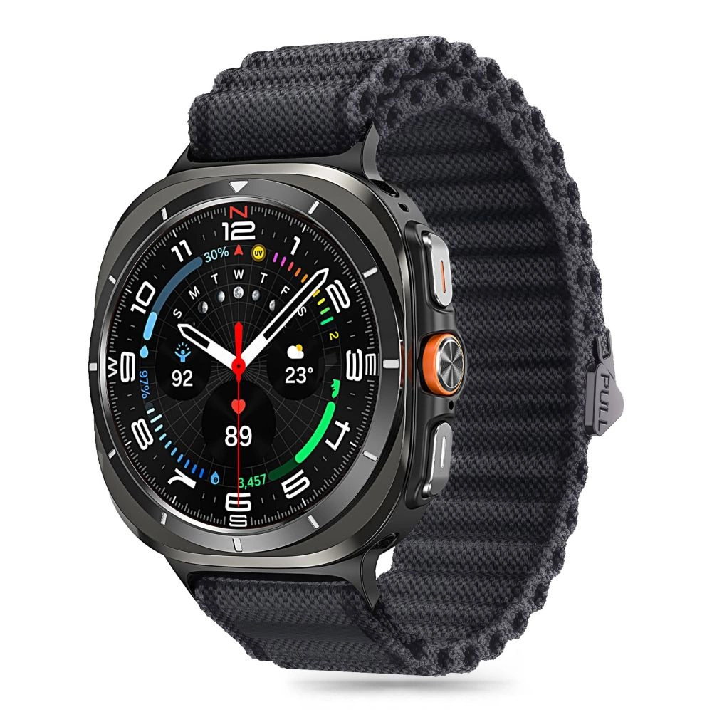 Tech-Protect Weave Pro strap for Samsung Galaxy Watch Ultra (47 mm) - blackeng
