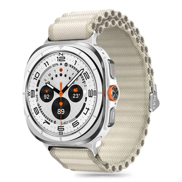 Tech-Protect Weave Pro Strap for Samsung Galaxy Watch Ultra (47mm) - Whiteeng