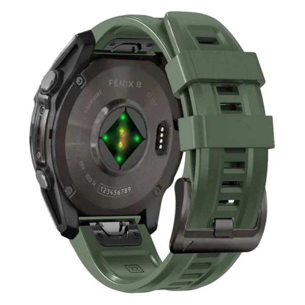 Tech-Protect Silicone Strap Garmin Fenix 5 / 6 / 6 Pro / 7 / 8 (47 mm) / E - Greeneng