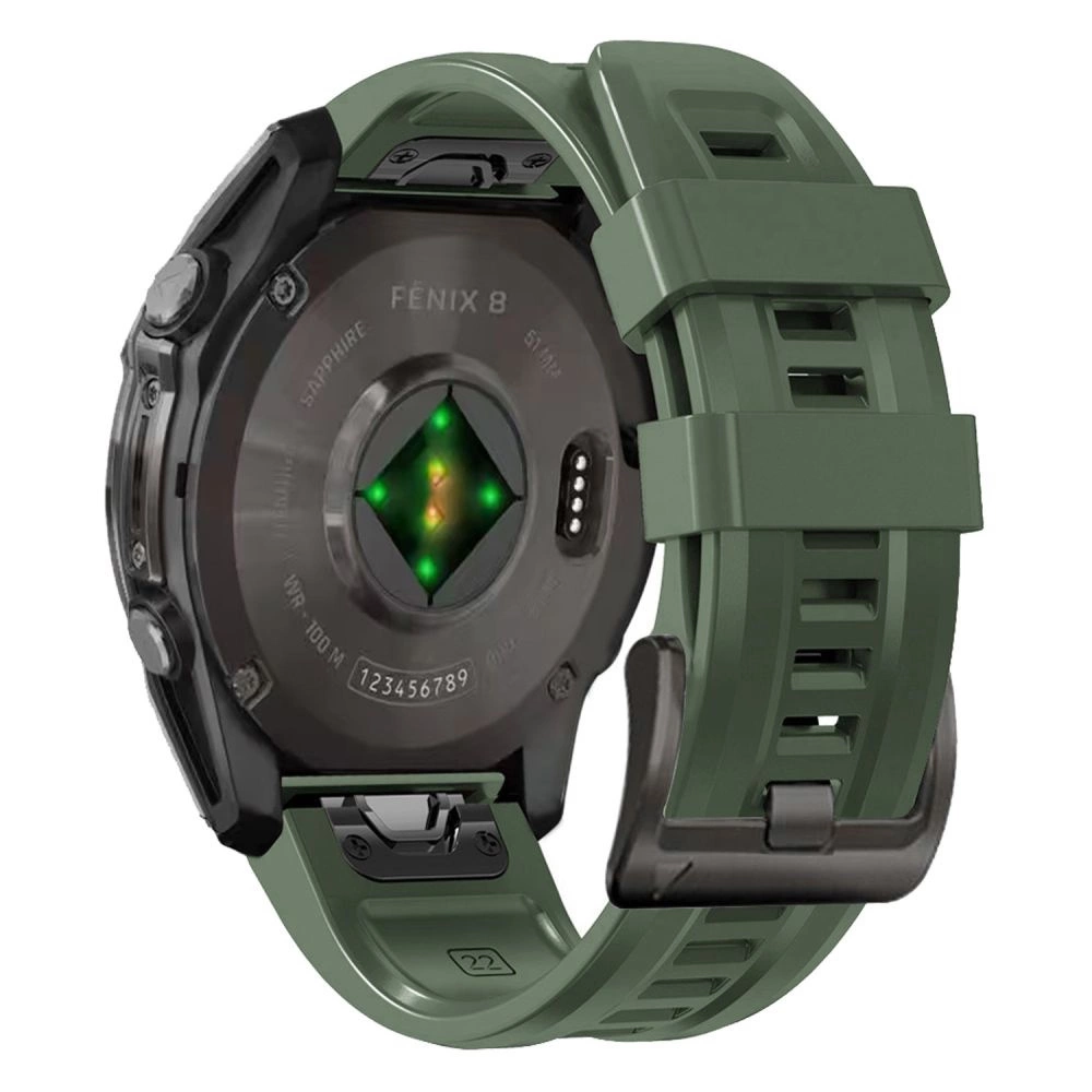 Tech-Protect Silicone Strap Garmin Fenix 5 / 6 / 6 Pro / 7 / 8 (47 mm) / E - Greeneng