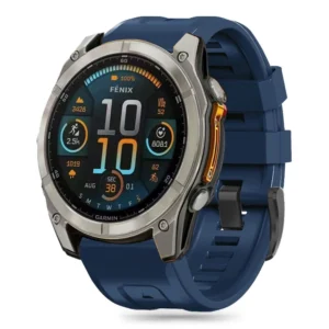 Tech-Protect Silicone Strap Garmin Fenix 5 / 6 / 6 Pro / 7 / 8 (47 mm) / E - Blueeng