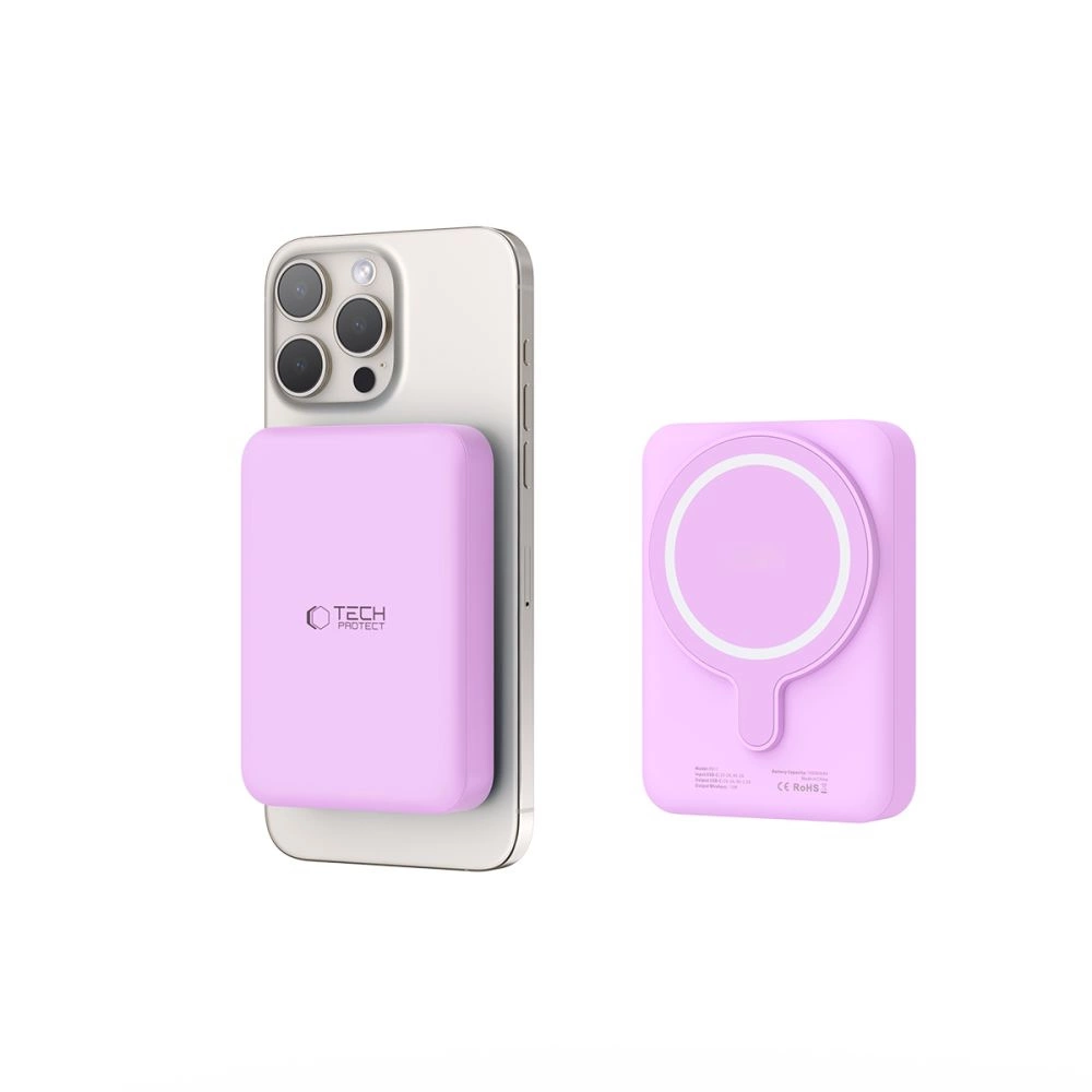 Tech-Protect LifeMag MagSafe PB11 10000mAh Power Bank - Pinkeng