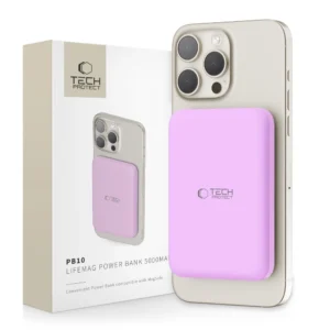 Tech-Protect LifeMag MagSafe PB10 5000mAh Power Bank - Pinkeng