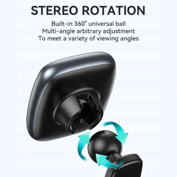 Wozinsky WUMTD magnetic phone holder for car dashboard - blackeng