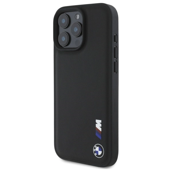 BMW Smooth Rubber Logo iPhone 16 Pro Max Case - Blackeng