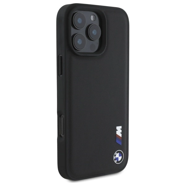 BMW Smooth Rubber Logo iPhone 16 Pro Max Case - Blackeng