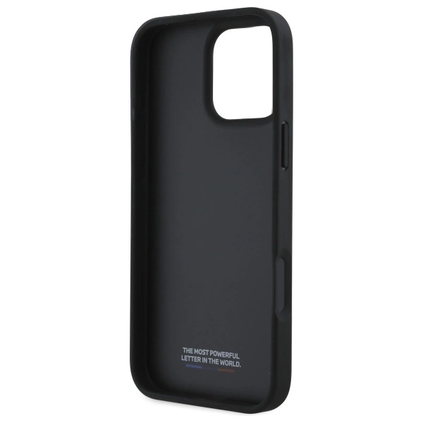 BMW Smooth Rubber Logo iPhone 16 Pro Max Case - Blackeng
