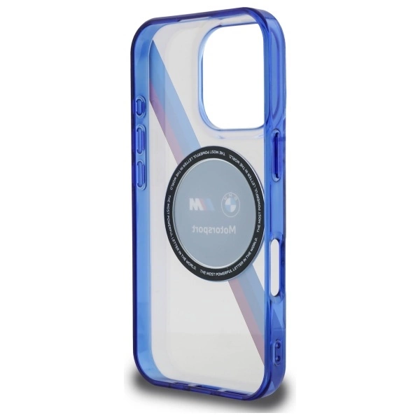 BMW Motosport IML Circle MagSafe Case for iPhone 16 Pro - Cleareng