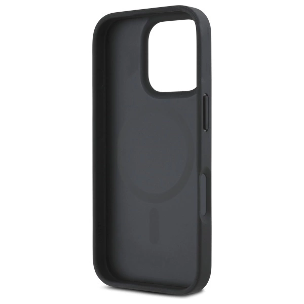 DKNY Repeat Pattern Stack Logo MagSafe iPhone 16 Pro Max Case - Blackeng
