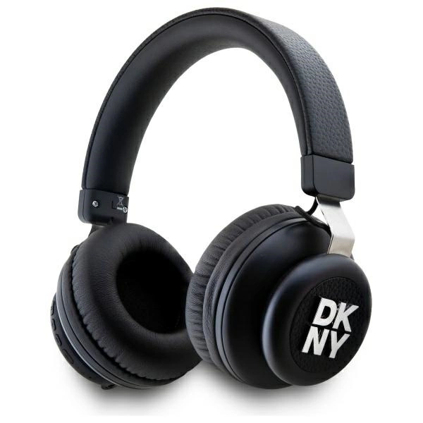 DKNY Metal Logo Bluetooth Over-Ear Headphones - Blackeng