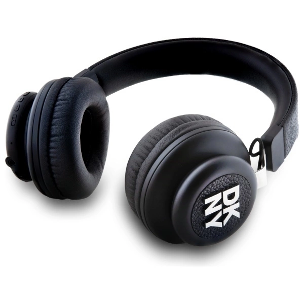 DKNY Metal Logo Bluetooth Over-Ear Headphones - Blackeng