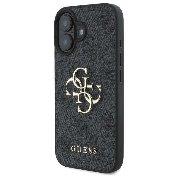 Guess 4G Big Logo iPhone 16 Plus Case - Blackeng