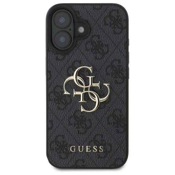 Guess 4G Big Logo iPhone 16 Plus Case - Blackeng