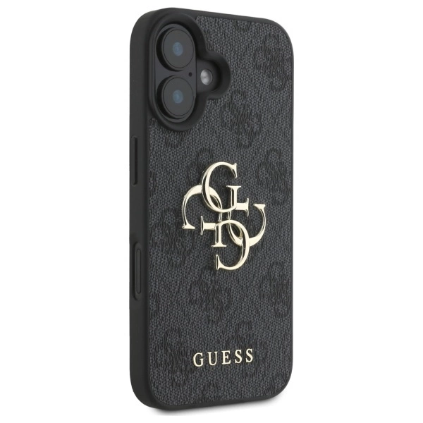 Guess 4G Big Logo iPhone 16 Plus Case - Blackeng