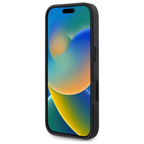 Guess 4G Big Logo iPhone 16 Plus Case - Blackeng