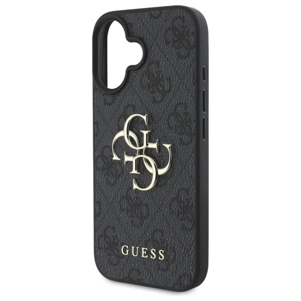 Guess 4G Big Logo iPhone 16 Plus Case - Blackeng