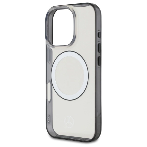 Mercedes Printed Logo MagSafe Case for iPhone 16 Pro - Cleareng