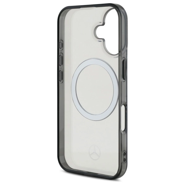 Mercedes Printed Logo MagSafe iPhone 16 Case - Cleareng