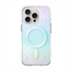 Uniq Coehl Celest Magnetic Charging Case for iPhone 16 Pro - Iridescenteng