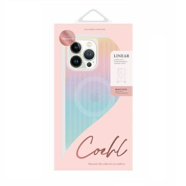 Uniq Coehl Linear Magnetic Charging Case for iPhone 16 - opalescenteng