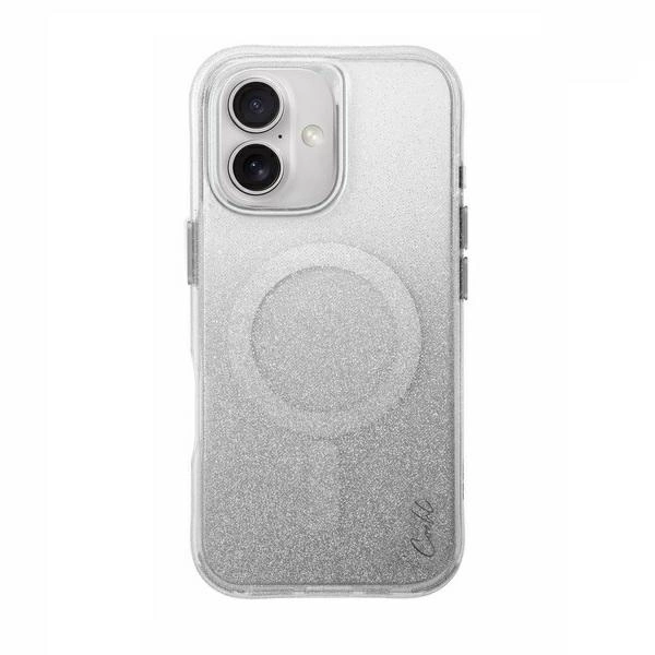 Uniq Coehl Lumino Magnetic Charging case for iPhone 16 - silvereng