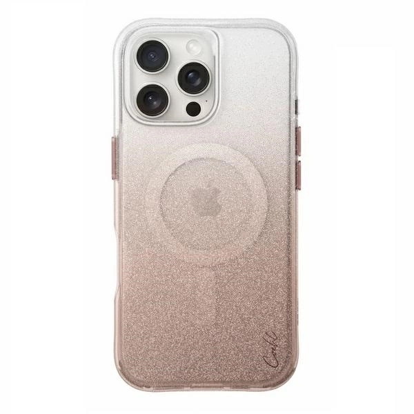 Uniq Coehl Lumino Magnetic Charging Case for iPhone 16 Pro Max - Goldeng