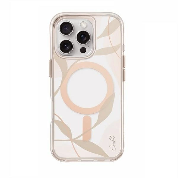 Uniq Coehl Verdure Magnetic Charging Case for iPhone 16 Pro - Transparenteng