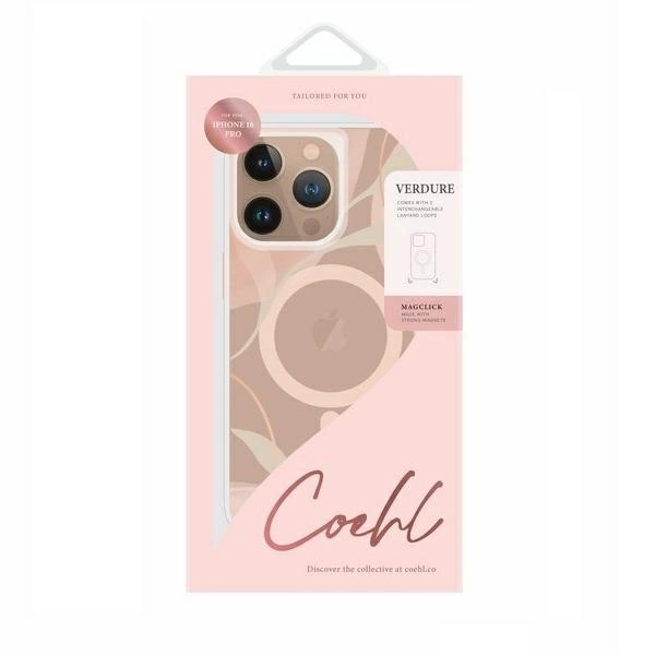 Uniq Coehl Verdure Magnetic Charging Case for iPhone 16 Pro - Transparenteng