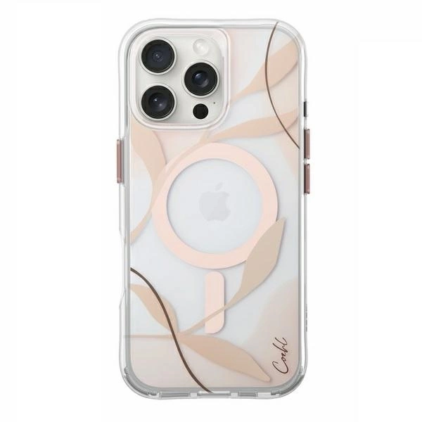 Uniq Coehl Verdure Magnetic Charging Case for iPhone 16 Pro Max - Transparenteng