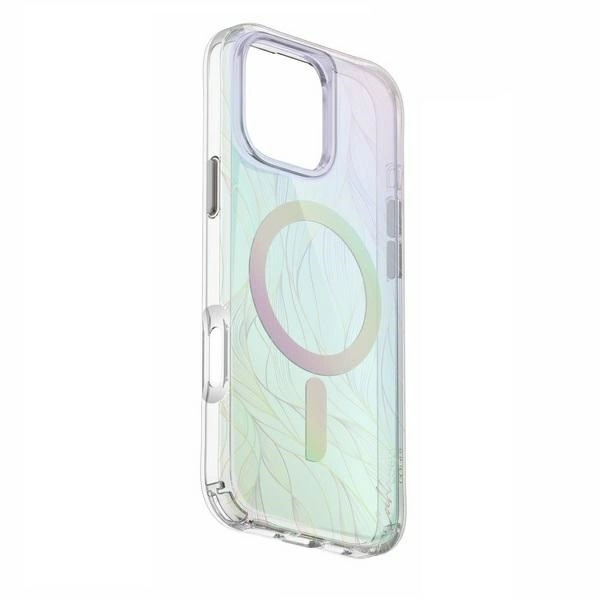 Uniq Coehl Willow Magnetic Charging Case for iPhone 16 Pro Max - Iridescenteng