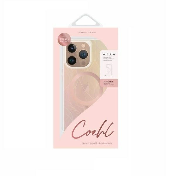 Uniq Coehl Willow Magnetic Charging Case for iPhone 16 Pro Max - Iridescenteng