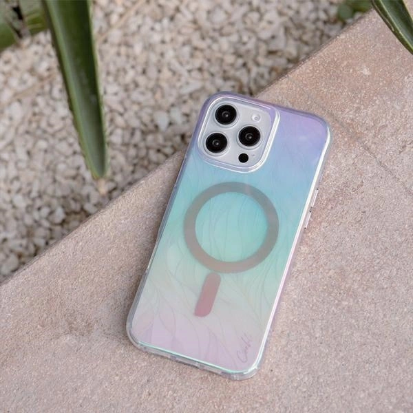 Uniq Coehl Willow Magnetic Charging Case for iPhone 16 Pro Max - Iridescenteng