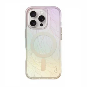 Uniq Coehl Willow Magnetic Charging Case for iPhone 16 Pro - Iridescenteng