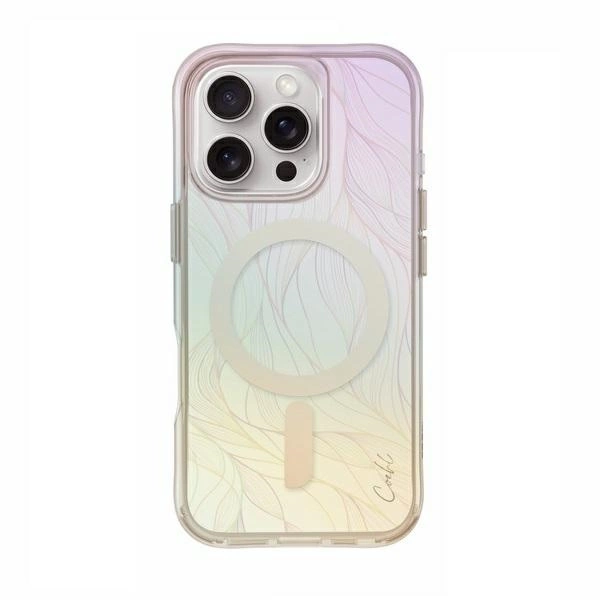 Uniq Coehl Willow Magnetic Charging Case for iPhone 16 Pro - Iridescenteng