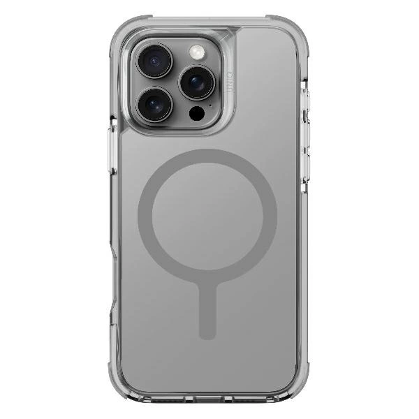 Uniq Combat Magclick Charging Case for iPhone 16 Pro Max - Grayeng