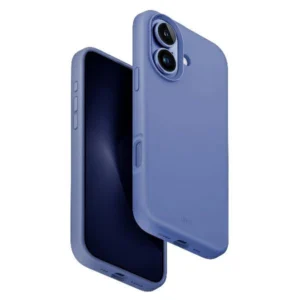 Uniq Lino Hue Magclick Charging Case for iPhone 16 - Blueeng