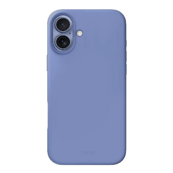 Uniq Lino Hue Magclick Charging Case for iPhone 16 - Blueeng