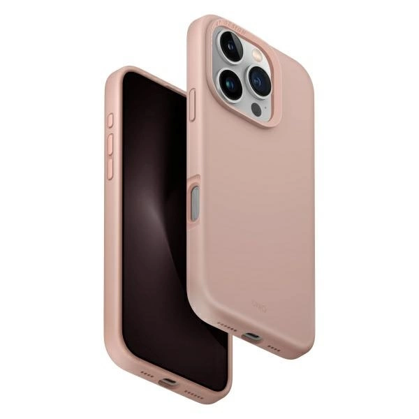 Uniq Lino Hue Magclick Charging Case for iPhone 16 Pro - Pinkeng