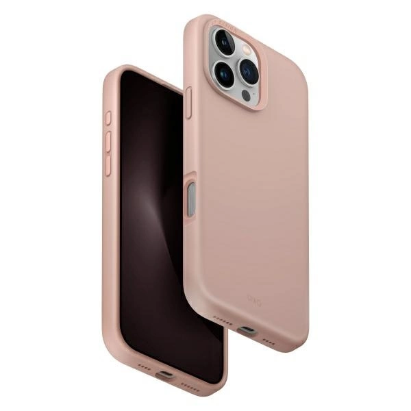 Uniq Lino Hue Magclick Charging Case for iPhone 16 Pro Max - Pinkeng