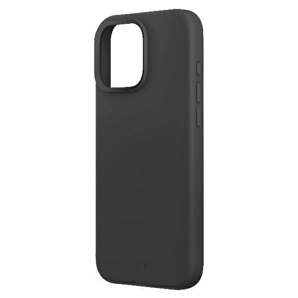 Uniq Lino Hue Magclick Charging Case for iPhone 16 Pro Max - Grayeng