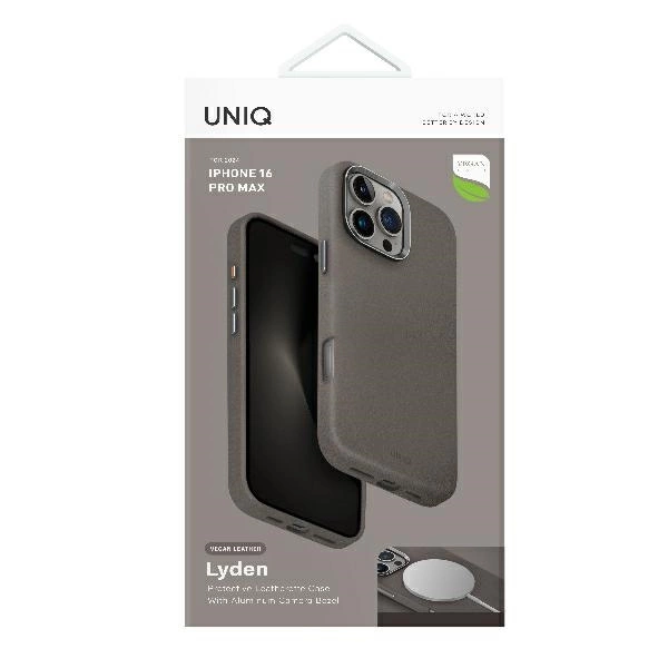 Uniq Lyden Magclick Charging Case for iPhone 16 Pro Max - Grayeng