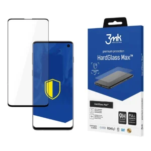 Tempered glass 3mk HardGlass Max FingerPrint for Samsung Galaxy S10eng