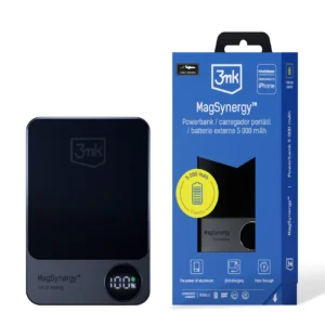 Powerbank 3mk MagSynergy with MagSafe 5000mAh 18W - blackeng