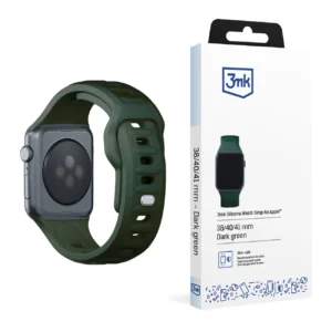 3mk Silicone Watch Strap for Apple Watch 38 / 40 / 41 mm - greeneng