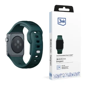 3mk Silicone Watch Strap for Apple Watch 38 / 40 / 41 mm - greeneng