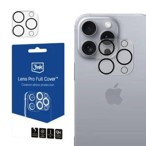 3mk Lens Pro Full Cover Camera Protector for iPhone 16 Pro / 16 Pro Maxeng